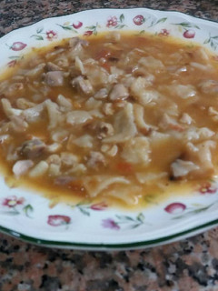 Una foto de Gazpacho manchego