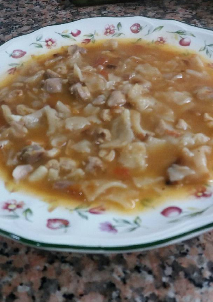 Una foto de Gazpacho manchego