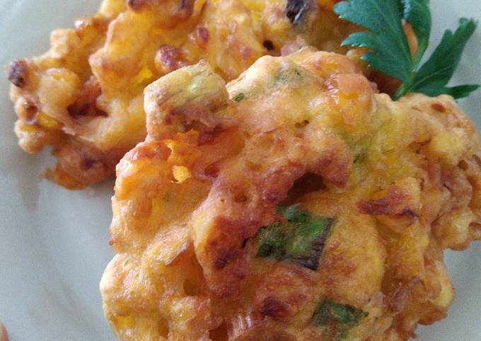 Cara Bikin Bakwan Jagung Empuk Irit Untuk Jualan