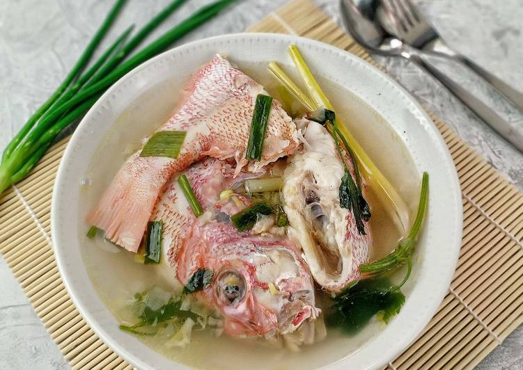 Langkah Mudah untuk meracik 🍂Sup Ikan Kakap, Enak
