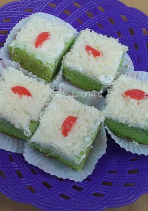 Foto resep Cake pandan kukus
