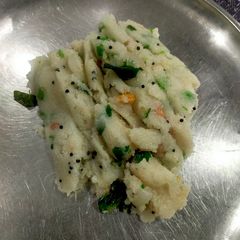 A picture of Vegetable Upma.