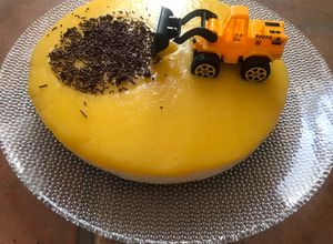 Foto principal de Semifrío de queso y mango 🥭