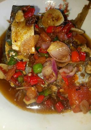 Foto resep Sambel Pedas Ikan Asin Peda