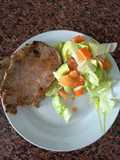 Chuletas de cerdo de aguja a la plancha