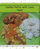 Chicken Katsu with Curry Sauce (Ayam Goreng Saus Kari)