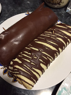 Una foto de Brazo de reina (receta fácil) 🌰🍫!