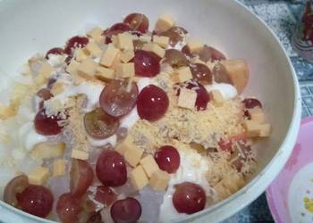 Resep Mudah Resep Salad buah segarr Enak Bergizi