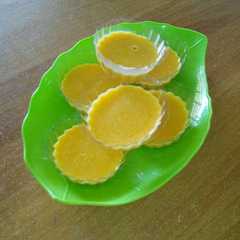 A picture of Puding labu kuning lembut, gurih.