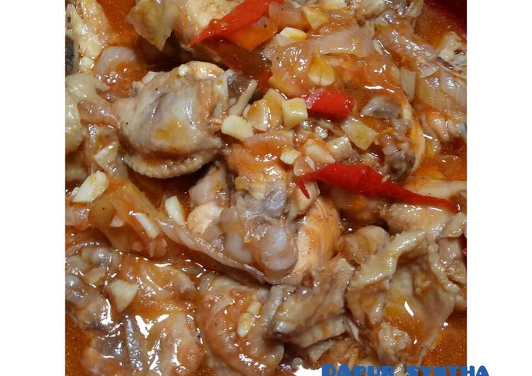 Resep Ayam Saus Padang #cookpadcommunity_jakarta yang Bisa Manjain Lidah