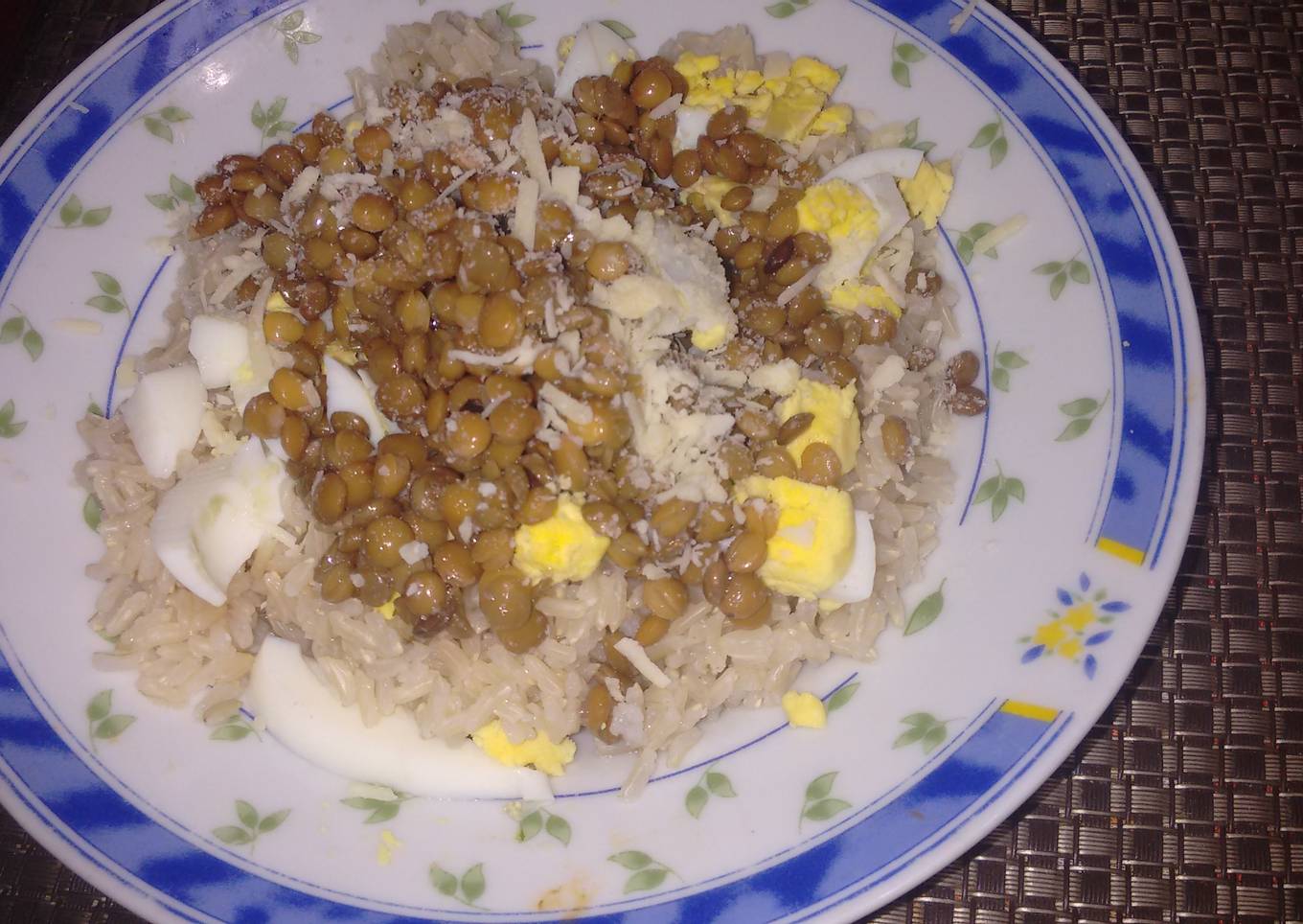 Ensalada arroz integral