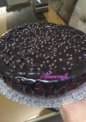 عکسی از دستور کیک براونی ☕☕☕