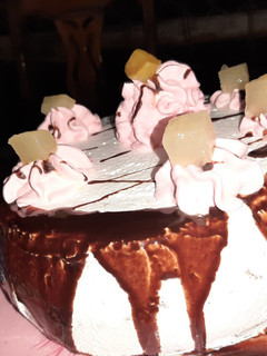 Una foto de Pastel de Tres leches