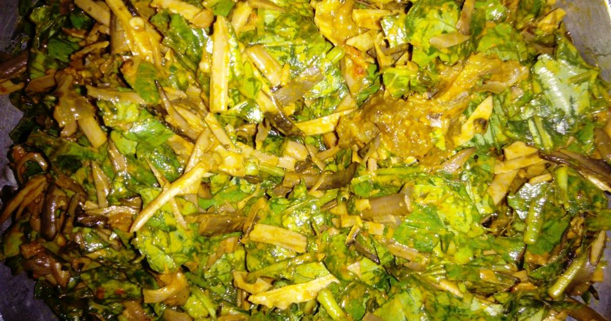 Ugba and Garden egg leaf Recipe by Uchechukwu Iroegbu Cookpad