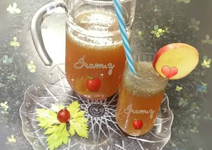 🍎🍸🍹🍏Apple Ginger Honey Spritze🍎🍸🍹🍏