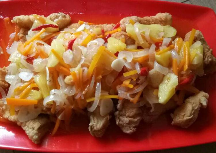 Cara Istimewa Di RumahGurame Asam Manis