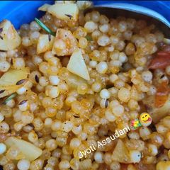 A picture of Sago Khichdi Navratri special.
