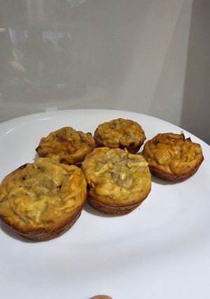 Una foto de Muffins de Manzana 🍎 para bebes