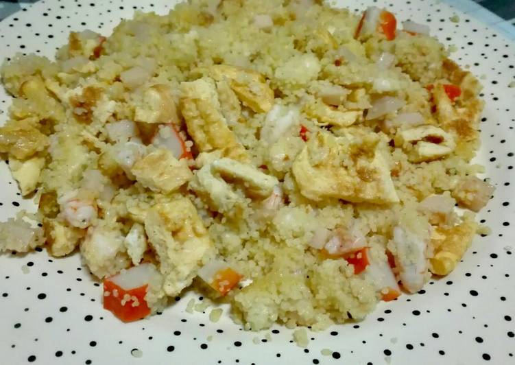 Cuscús a las 4 delicias y queso fresco