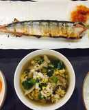 Cá Thu Đao Sanma Nướng Chiều Vợ