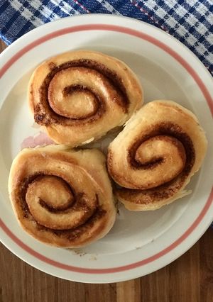 Fahéjas csiga tojás nélkül recept fotója