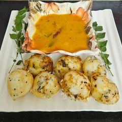 A picture of Healthy Kuzi paniyaram (Tamilnadu snack).