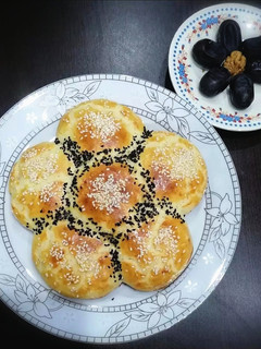 عکسی از دستور نان خرمایی شکلاتی😍