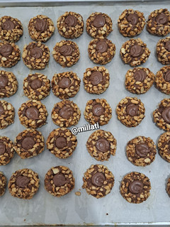 Foto resep Nutella Cokelat Kacang Cookies