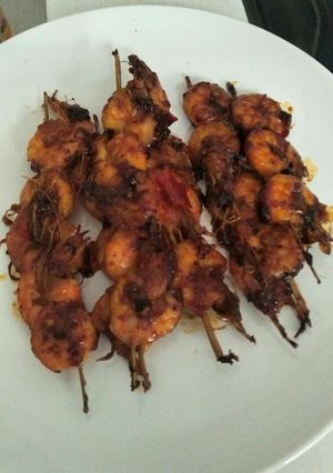 Foto resep 6. Udang Bakar Teplon