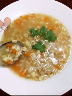 Una foto de Sopa de avena Quaker