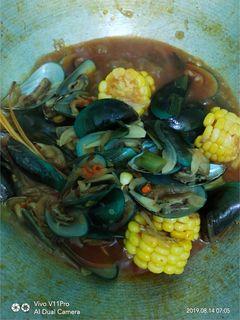 Foto resep Kerang hijau asam manis
