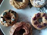 Donat de pera con avena