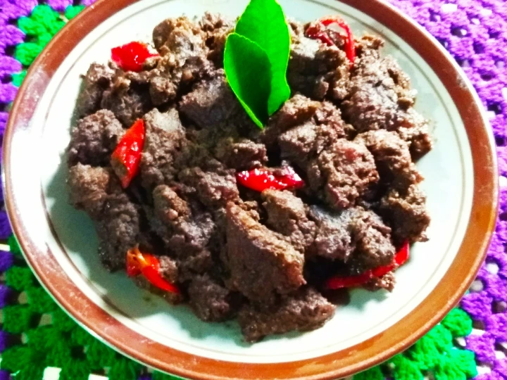 Cara Mudah Menyiapkan Resep Rendang daging sapi ala ummu azkah halim yang Lezat Sekali Anti Ribet, Mantap Sekali