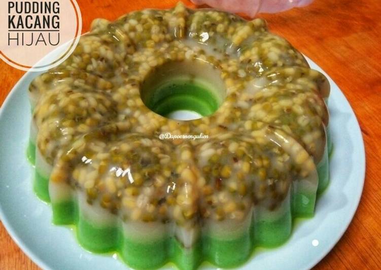 Pudding kacang hijau