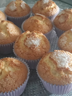 Foto principal de Magdalenas de coco en thermomix