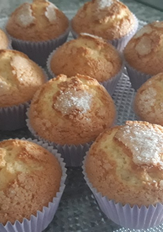 Una foto de Magdalenas de coco en thermomix