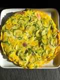 Frittata aux courgettes et parmesan