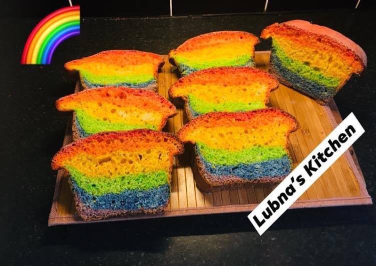 Recipe of Any-night-of-the-week 🌈 Rainbow Bread