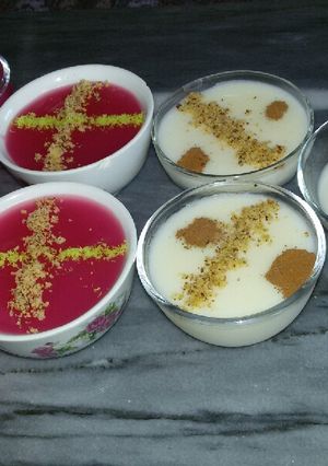 عکسی از دستور فرنی های رنگی