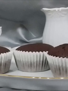 Una foto de Cupcake de chocolate