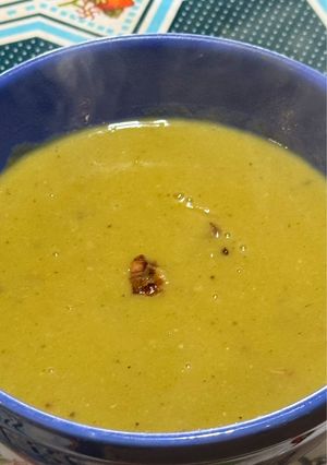 Una foto de Sopa de arvejas