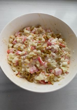 Una foto de Ensaladilla de calabacín