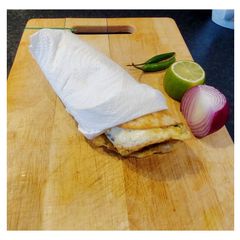 A picture of Kolkata special street food:: Egg Chicken Roll.