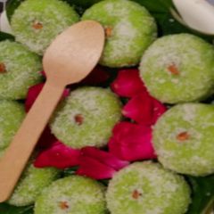 Paan gulkand ladu A picture of Paan gulkand ladu.