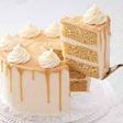 My canterkerous butterscotch cake🍑🍑🍑