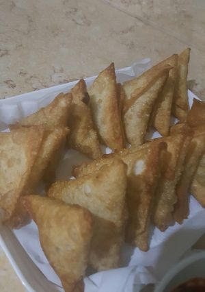 صورة لوصفة سمبوسه باللحم والخضار