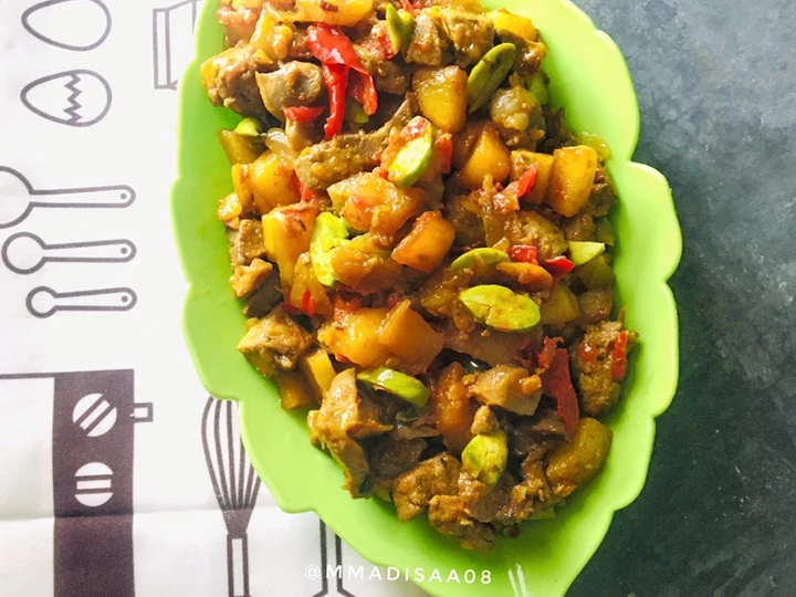 Easy Ways Make Recipes Sambel Goreng Kentang Ati Ampela Pete the Delicious Make You Drink.