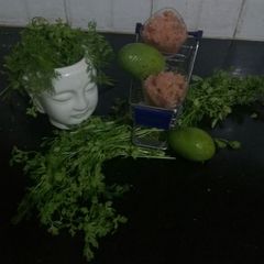 A picture of Raw mango chutney.