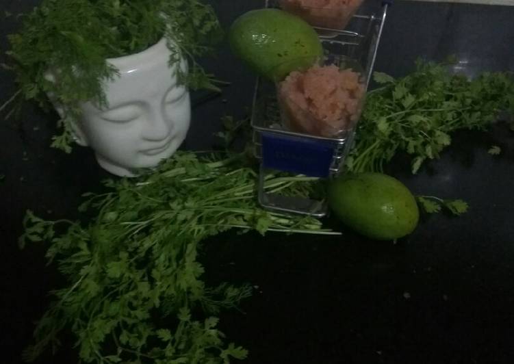 Raw mango chutney Raw mango chutney