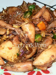 Foto resep Oseng cumi cuek'